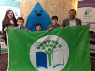 Green Schools Committee Collect Fourth Green Flag