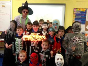 Second Clas Halloween Party