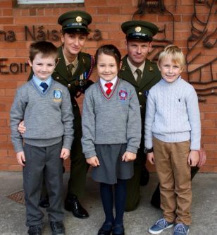 The Defence Forces Visit Our School