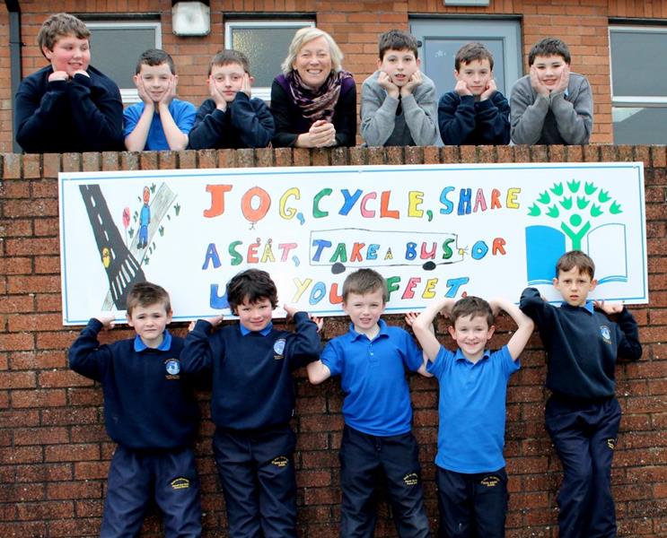 Éanna Ní Lamhna visits our school