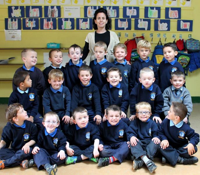 Ms Crosse and Junior Infants