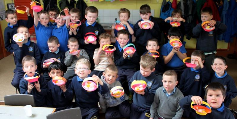 Easter Eggs in Senior Infants
