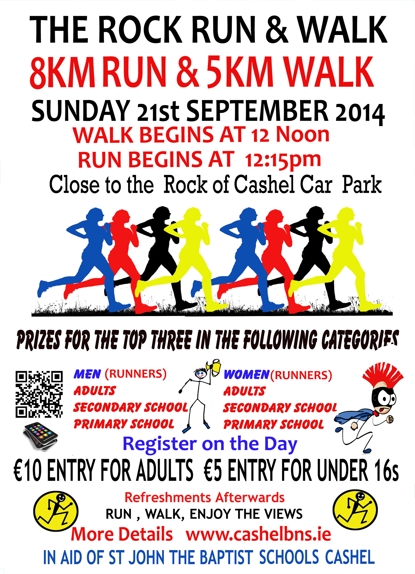 The Rock Run/Walk 2014 Poster