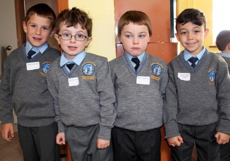 New boys in Senior Infants